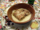 Crespelle vegetariane con mazzancolle