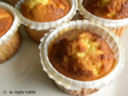 Muffin all'arancia e mandorle