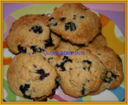 Biscotti morbidi ai mirtilli e cioccolato bianco