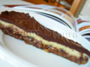 Torta di formaggio al cioccolato