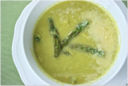 CREMA DI ASPARAGI VERDI CON PARMIGIANO