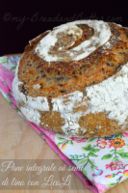 World bread day 2014: Pane con semi di lino a lievitazione naturale!!!