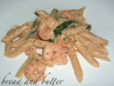 Penne cremose con mazzancolle e zucchine!!!