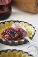 Crostatine con Marmellata di Fragole