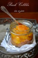 Peach Cobbler..nel  barattolo _Peach Cobbler... befottes uvegben