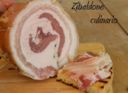 Pancetta piacentina dop su crostoni di polenta per L'Italia nel piatto