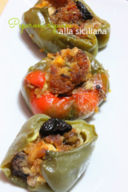 Peperoni piccoli ripieni "alla siciliana" | Ricetta facile