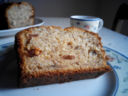 Plumcake alla banana, nocciole e uvetta