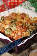 Trottole Tricolori Gratinate ai Formaggi
