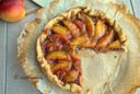 Crostata di pesche