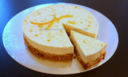 Finta cheese cake agli agrumi... senza latte, senza uova, senza cottura. Una magia?