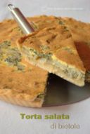 Torta salata di bietole con pasta brisée senza burro