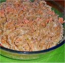 Pasta ricciolina al salmone-