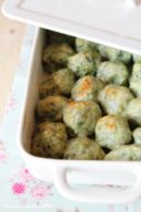 Gnudi ( o malfatti) agli spinaci, gratinati al forno