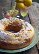 Ciambella al limone e cioccolato bianco