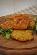 Rosti di patate e crutin.