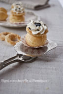 Bignè con chantilly al Parmigiano