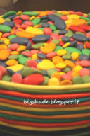 Torta arcobaleno per Tiago