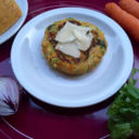Hamburger vegetariano al parmigiano reggiano