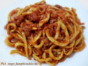 Pici ai Funghi e Salsicce