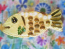 Pesce finto di patè di ceci