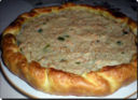 Torta rustica con cavolfiore e tonno