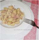 Pasta cotto e gorgonzola dolce-