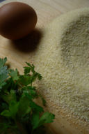 Semola battuta & Minestra di asparagi