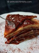 Tortino di Crepes e Nutella