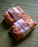 sfogliette di verdure e prosciutto