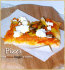 Pizza con zucca funghi e ricotta