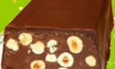 Torrone alle nocciole e cioccolato
