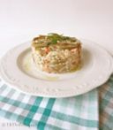 Risotto con salmone e carciofi