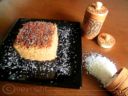 Torta al miglio con cocco e cioccolato al latte