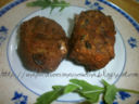 Polpette di panettone e melanzane