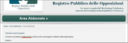 Registro Pubblico delle Opposizioni WTF