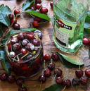 Ciliegie al vermouth bianco – Cherries in  white vermouth