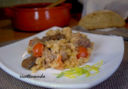 Risotto salsiccia e funghi