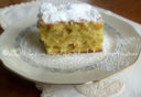 Torta  con le mele ( nel impasto ) - Prajitura cu mere in aluat - Apple cake