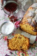 Cake alle mele, amarene e bacche di goji, ricetta di Mamma Papera!