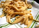 Tagliatelle e mattarello
