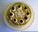 Cheesecake al torrone e crema di pistacchio