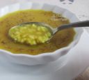 Minestra con brodo di finocchi e patate
