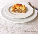 Lasagne con carciofi e radicchio