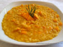 Un risotto a quattro mani…….alla zucca mantovana, rosmarino e cannella