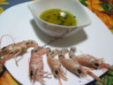 Cruditè di scampi