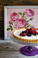 Crostata con panna cotta di Martha Stewart