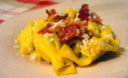 Tortelli con le code con pancetta bacon e ricotta stagionata