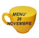 menù per il 26 novembre