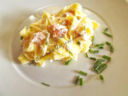 Tagliatelle salmone e ricotta